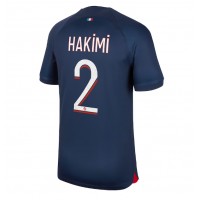 Echipament fotbal Paris Saint-Germain Achraf Hakimi #2 Tricou Acasa 2023-24 maneca scurta